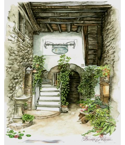 La Loggetta Di Apricus Vila Olevano Romano Exterior foto