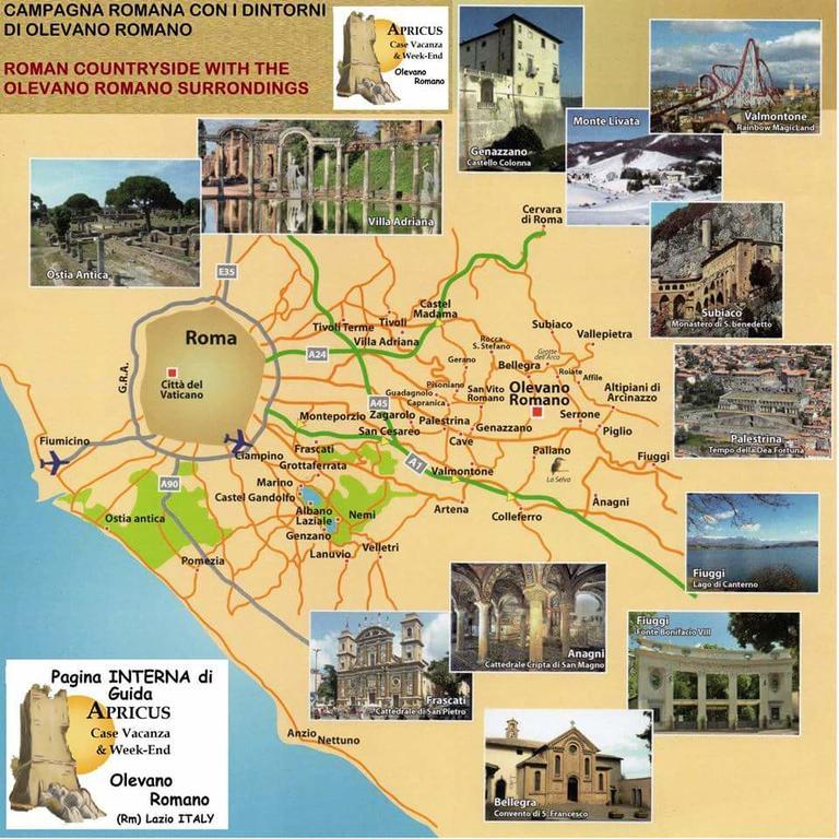 La Loggetta Di Apricus Vila Olevano Romano Exterior foto